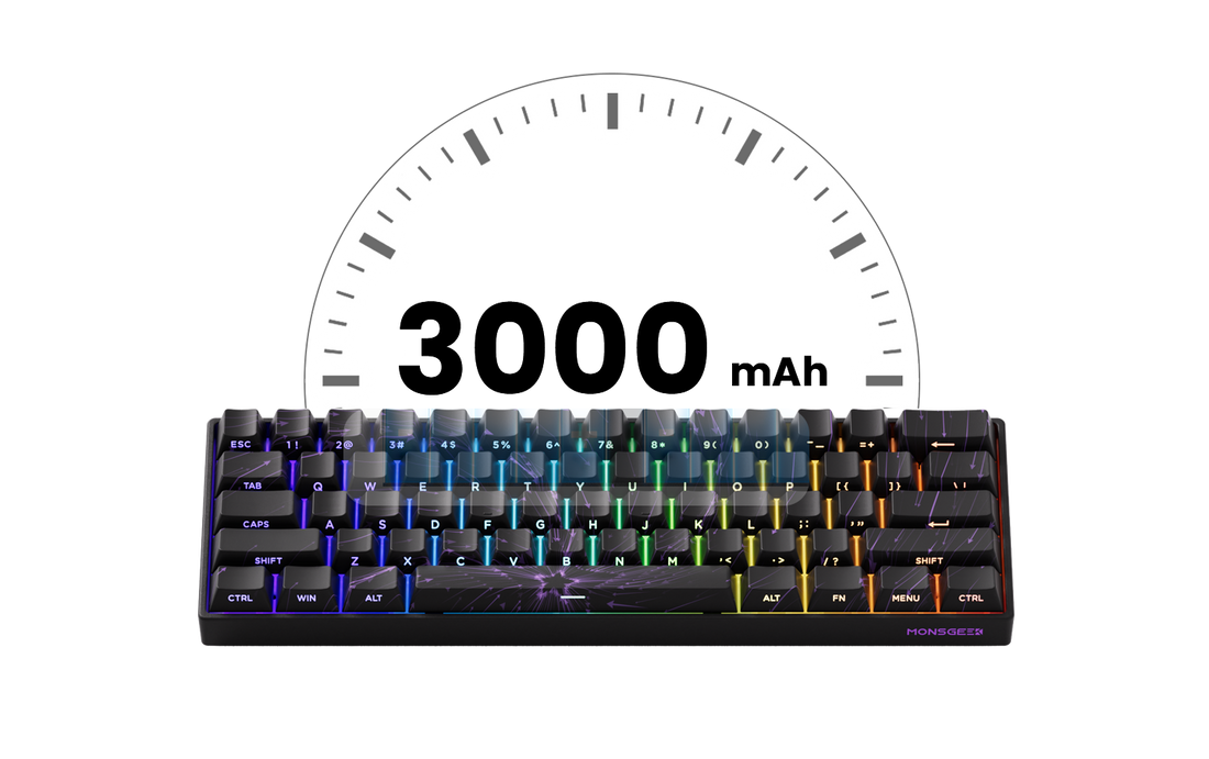 Akko MonsGeek FUN60 60% Mechanical Gaming Keyboard