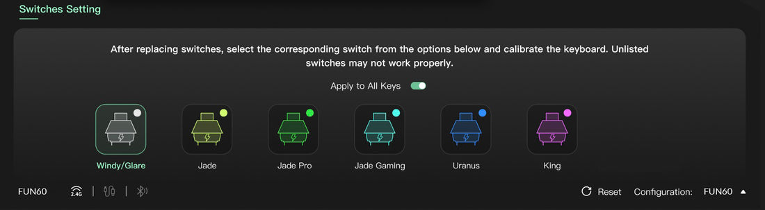 Akko MonsGeek FUN60 60% Mechanical Gaming Keyboard