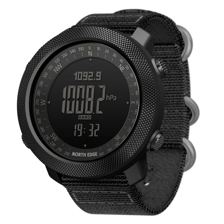 NORTH EDGE Men’s Military Smartwatch with Compass & Altimeter