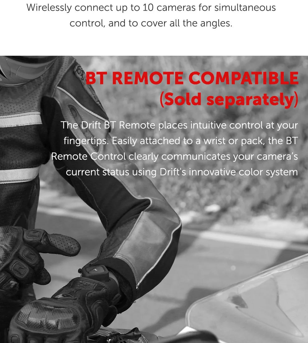 Drift Ghost XL Action Camera 1080P Full HD with Rotating Lens