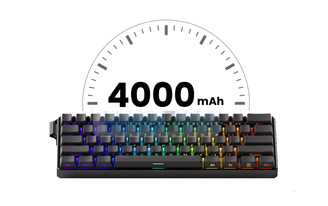 Akko MonsGeek FUN60 60% Mechanical Gaming Keyboard