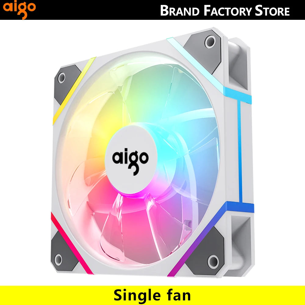 Aigo AM12 RGB 120mm PC Case Fan Kit