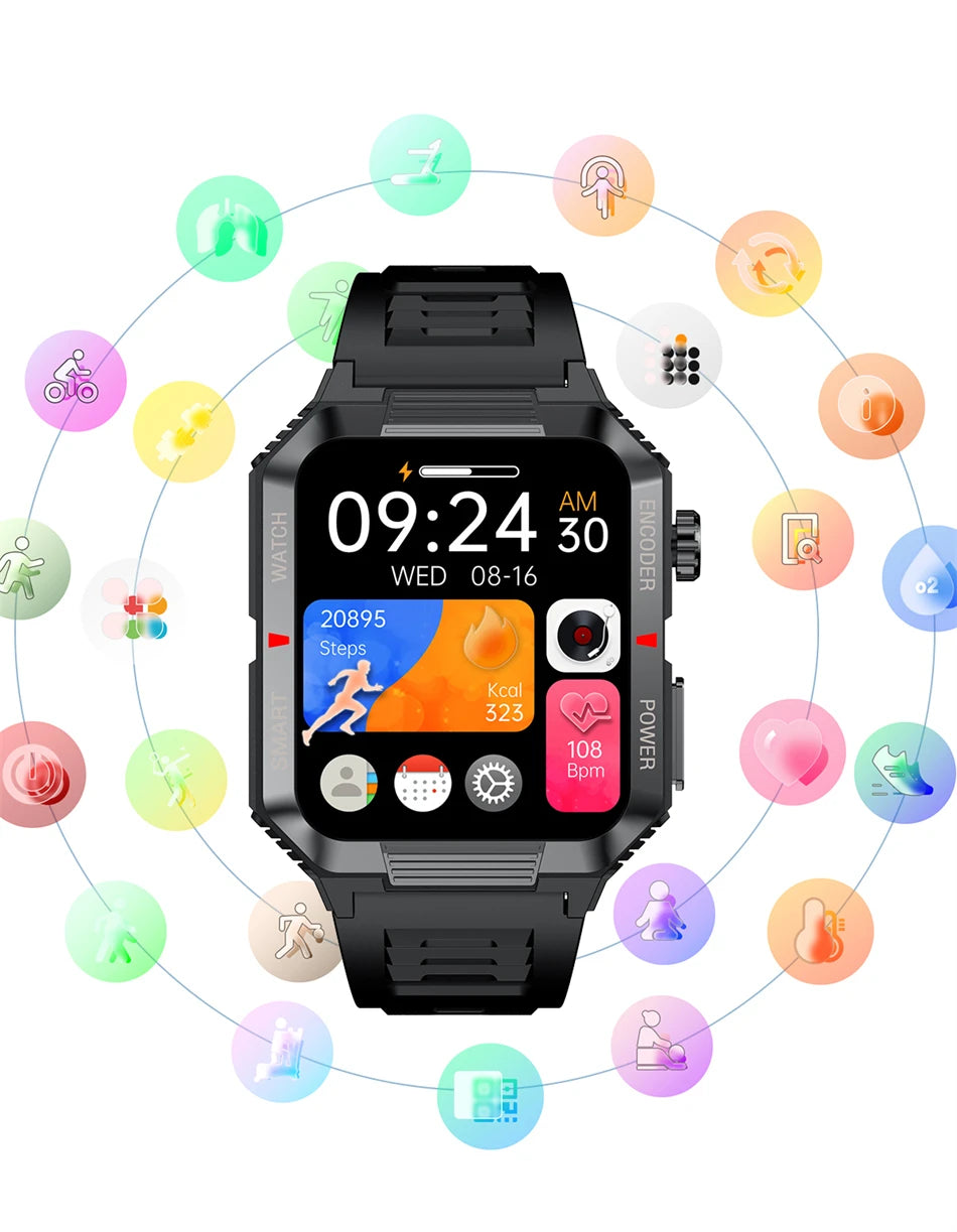 NFC GPS Men’s Smart Watch