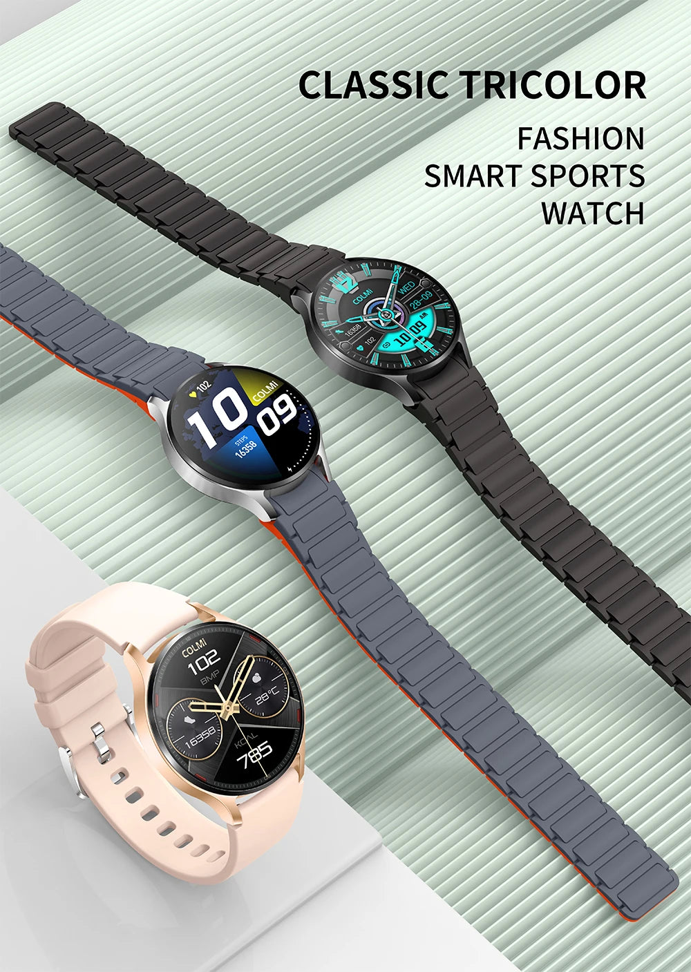COLMI i28 Ultra AI Smartwatch with AMOLED & Bluetooth Call