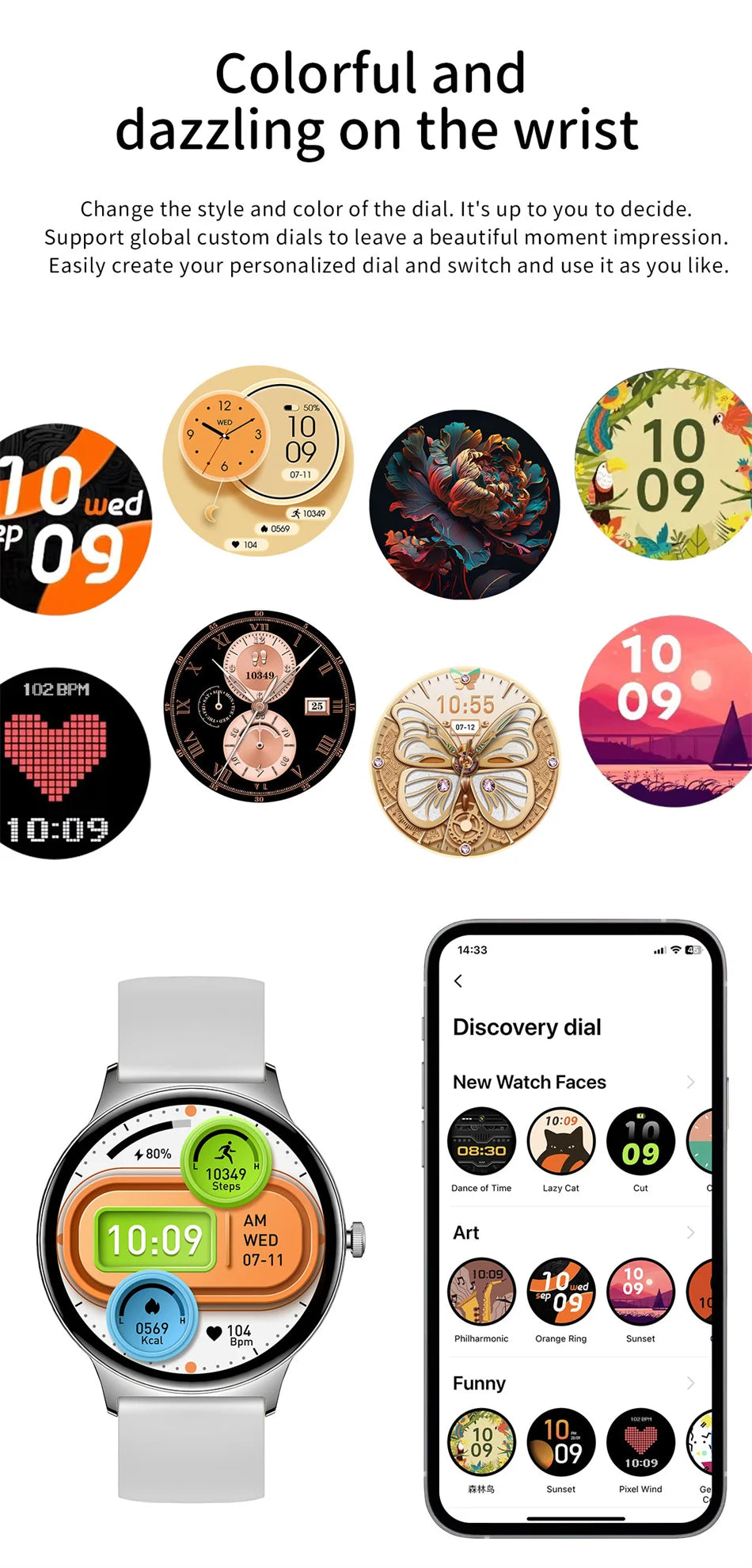 Huawei Ultra Slim Women’s Smartwatch with AMOLED & BT Calls