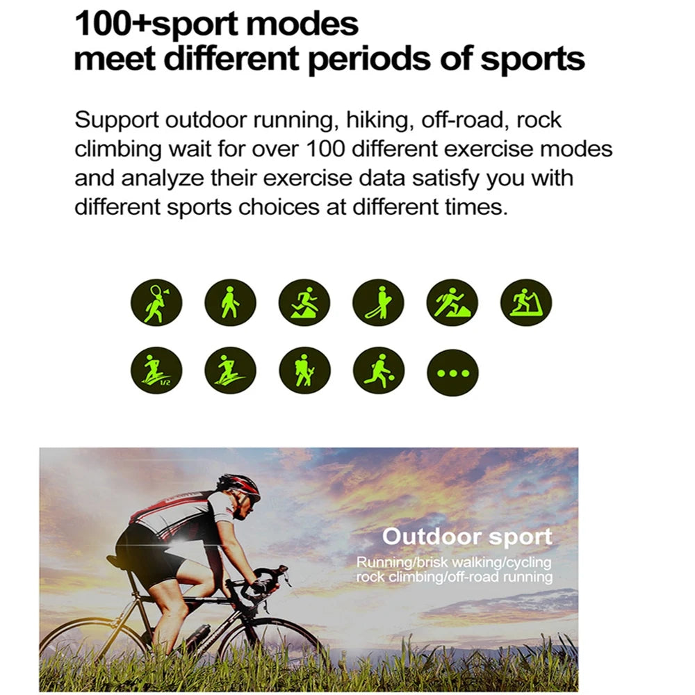 NFC GPS Men’s Smart Watch