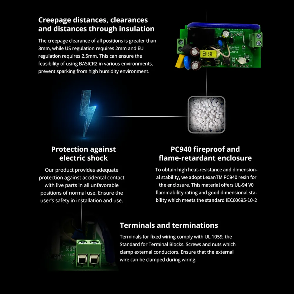 SONOFF Basic R2 Mini WiFi Smart Switch DIY Module APP Remote Control 220V