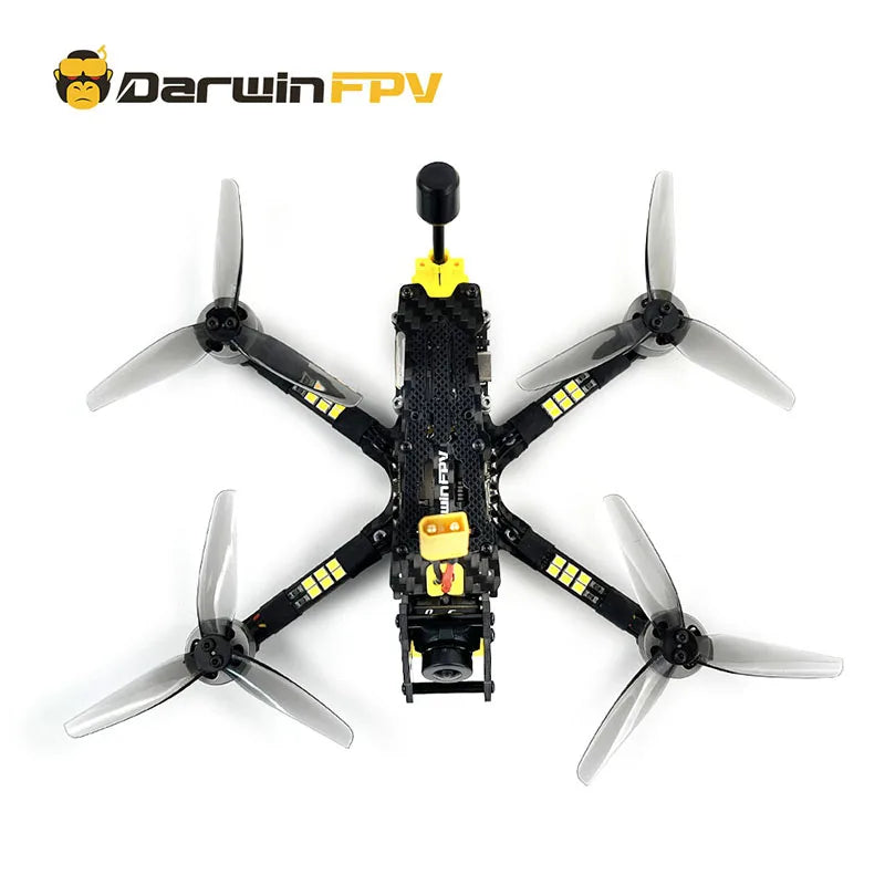 DarwinFPV BabyApe II 3.5" Freestyle FPV Racing Drone – Analog/Digital VTX