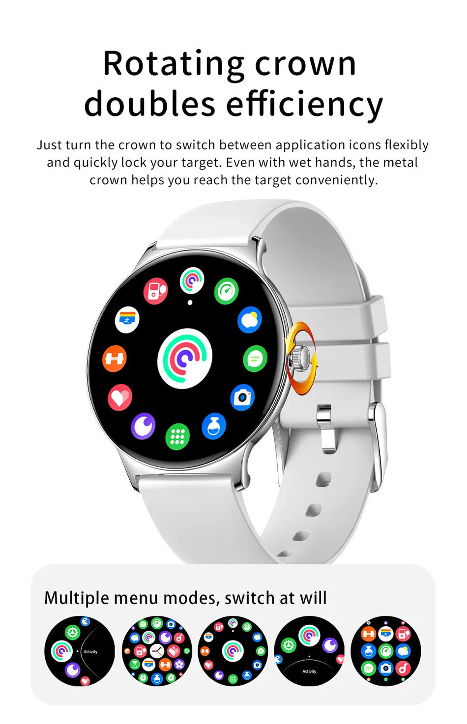 Huawei Ultra Slim Women’s Smartwatch with AMOLED & BT Calls