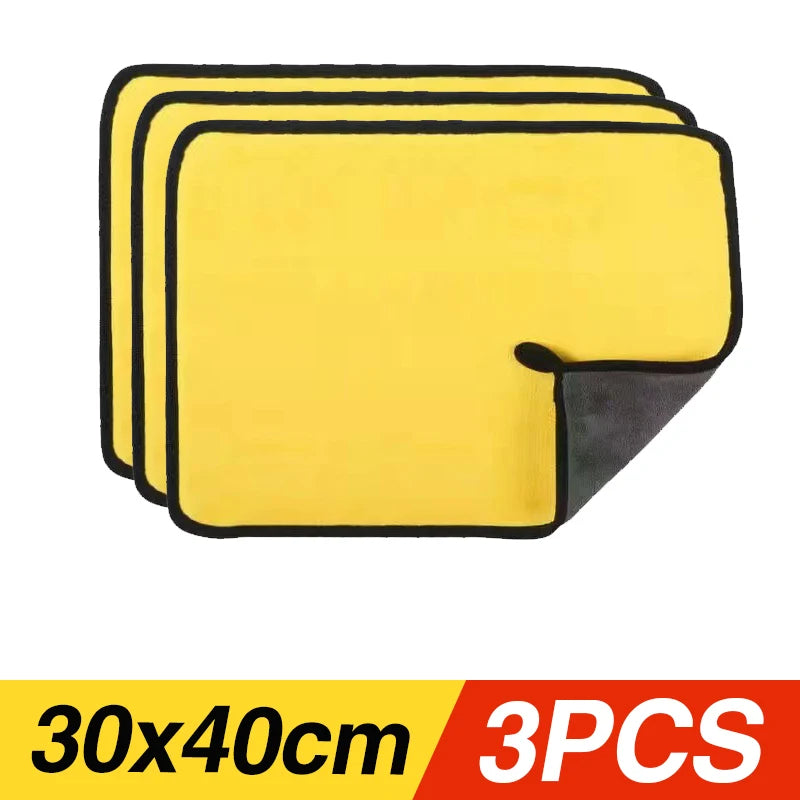 Thickened Microfiber Car Wash Towels