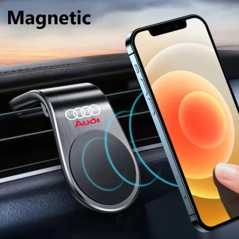 Magnetic Car Phone Holder for Audi A6 A4 S3 S4 Q3 Q5 Q7 Q8 TT