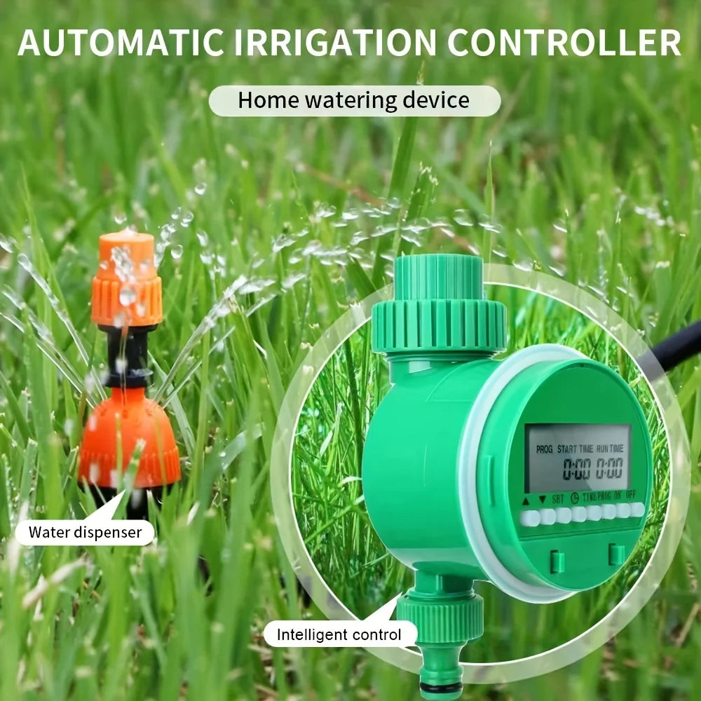 LCD Garden Watering Timer – Automatic Irrigation Controller