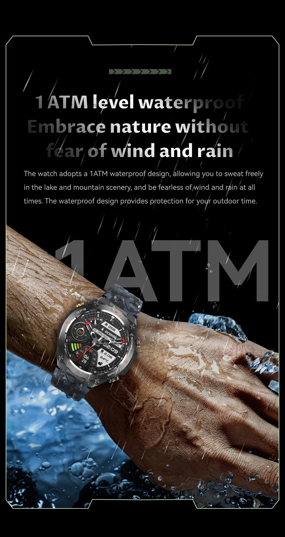 COLMI V75 GPS Smartwatch 2024 with 1.45" Ultra HD Display