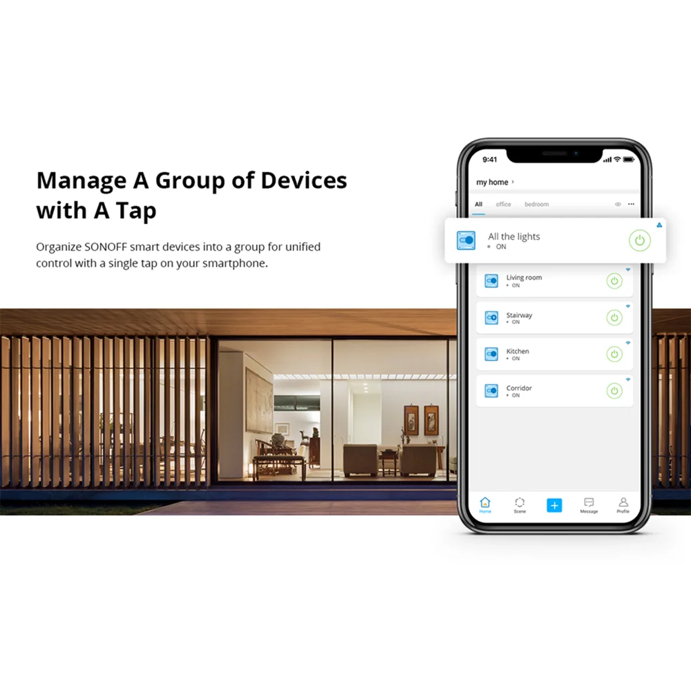 SONOFF Basic R2 Mini WiFi Smart Switch DIY Module APP Remote Control 220V