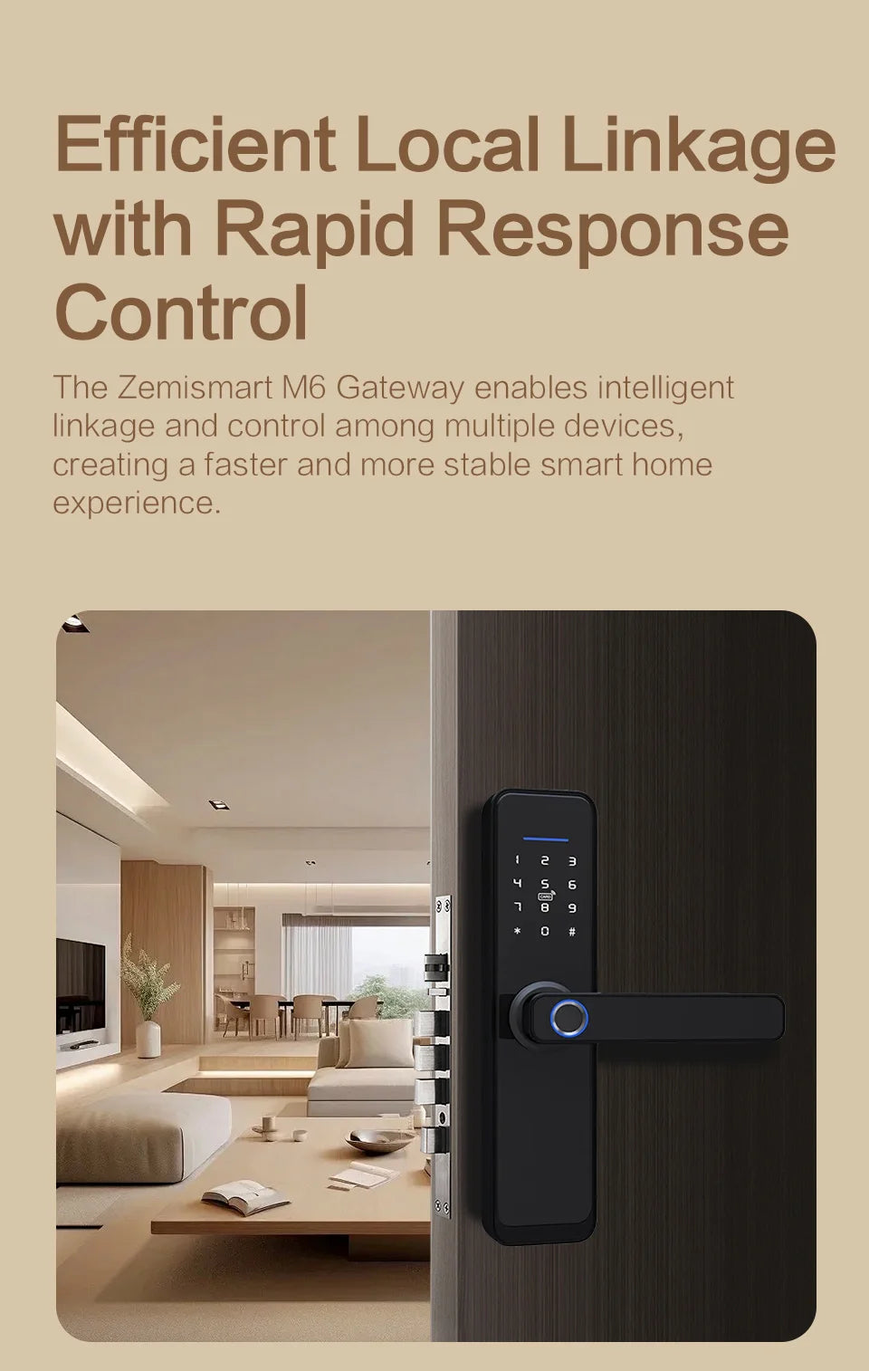 Zemismart Matter ZigBee Hub Smart Home Gateway Works