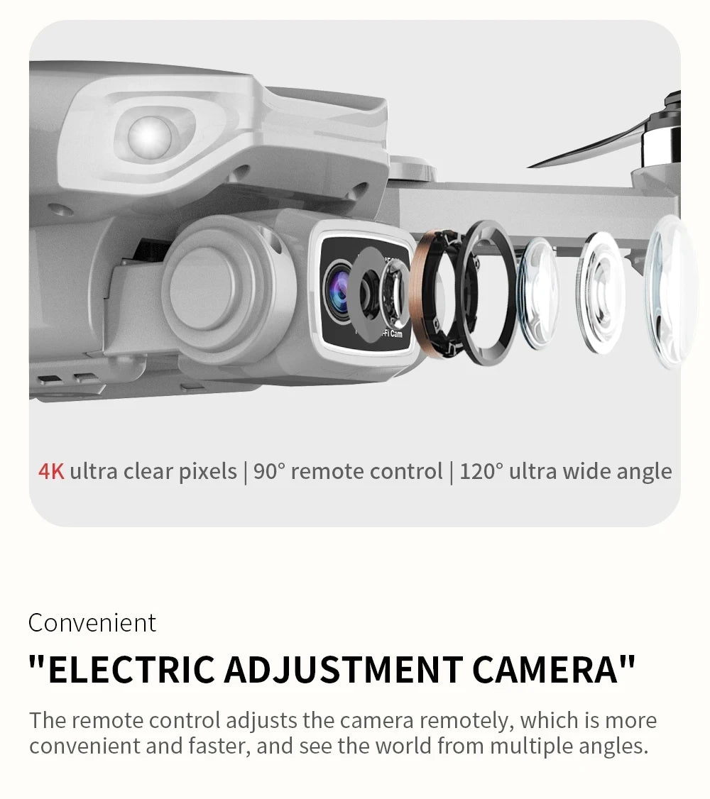 L900 Pro MAX 4K GPS Drone with Dual Camera & Obstacle Avoidance