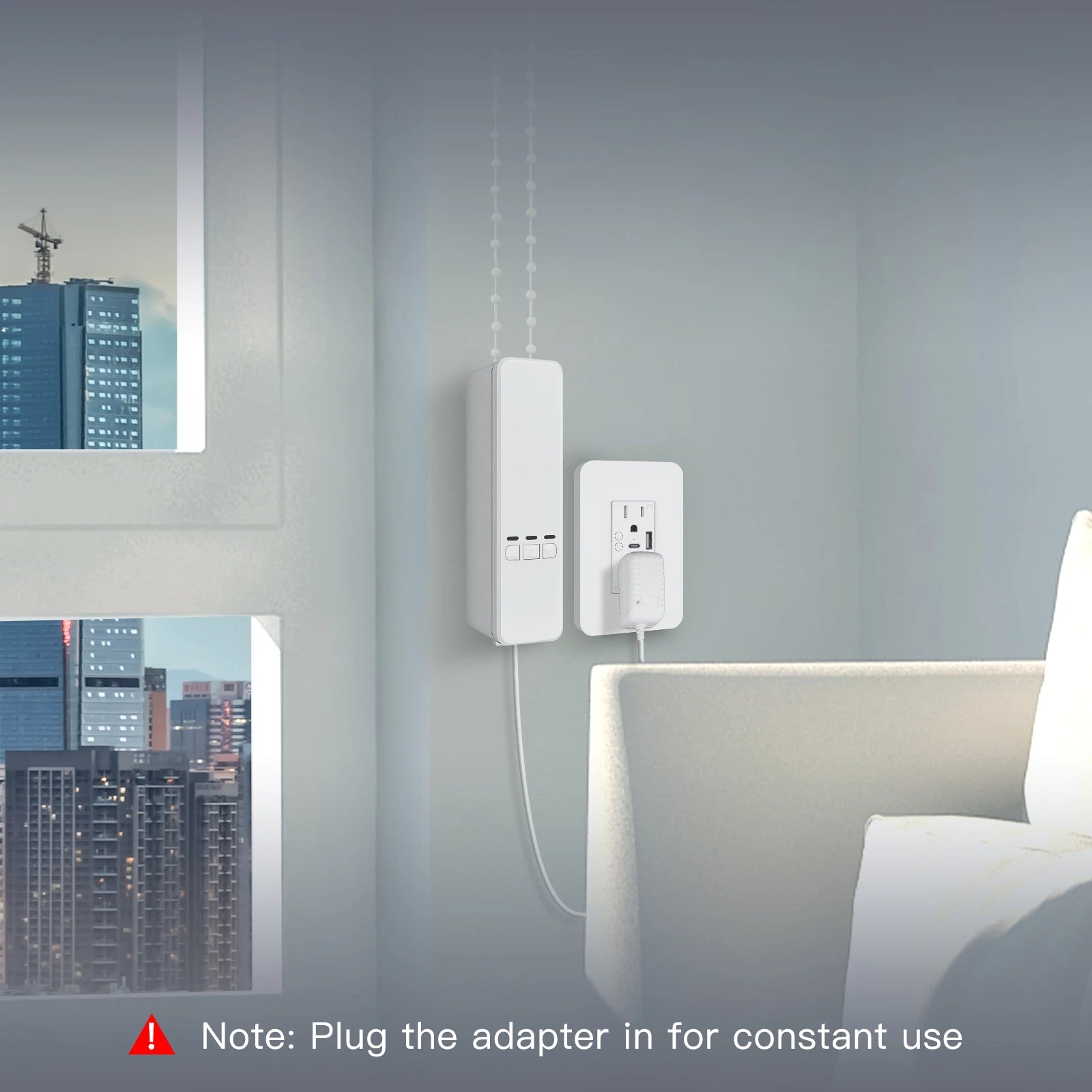 MOES Tuya WiFi Smart Chain Roller Blinds Motor Kit