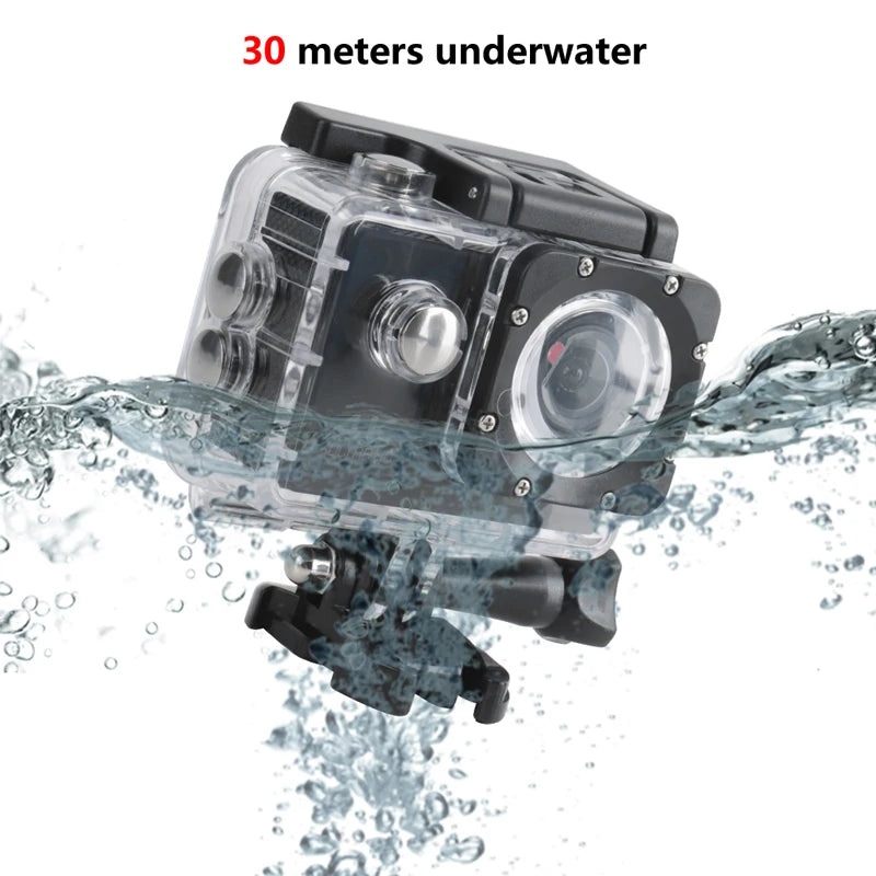 Ultra HD 4K Action Camera Waterproof with WiFi & 170° Wide Angle