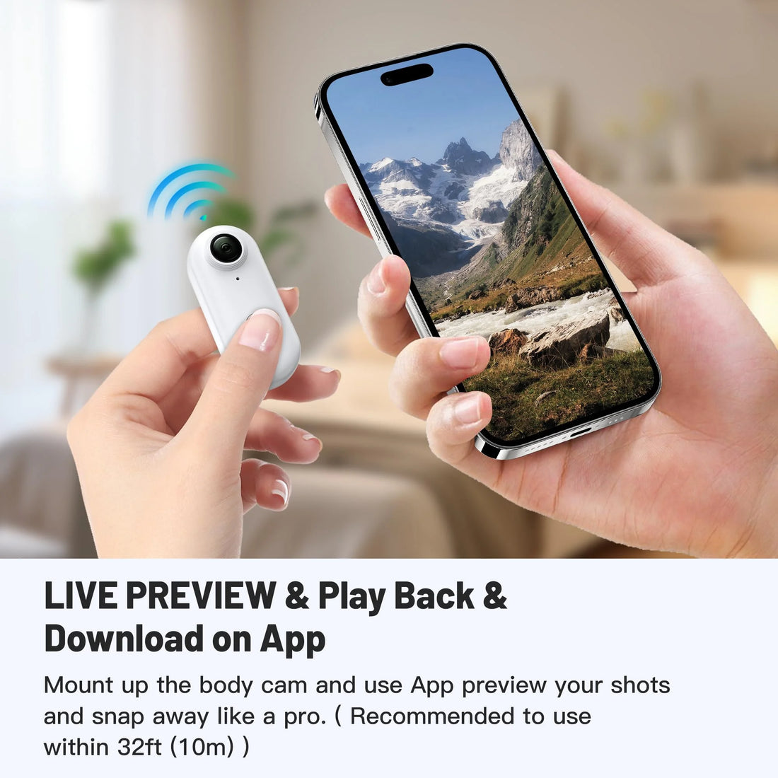 4K FHD Outdoor Sports Action Camera for Helmet & Bike