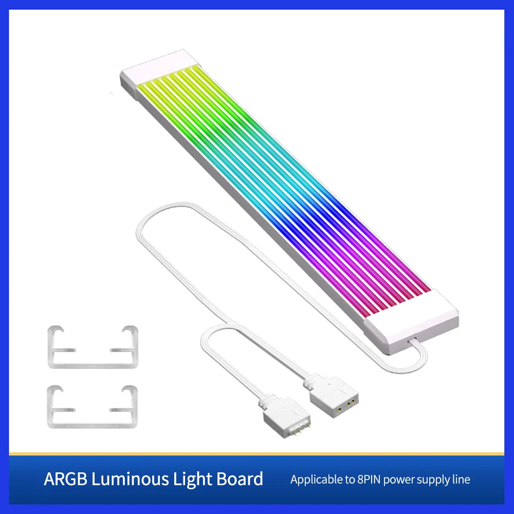 Flexible RGB LED Light Strip for ATX 24PIN, GPU Cables & PC Case