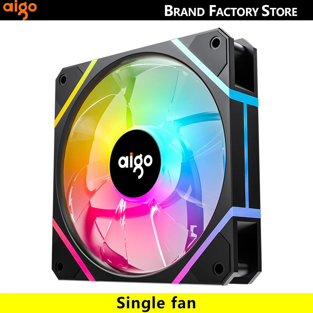 Aigo AM12 RGB 120mm PC Case Fan Kit