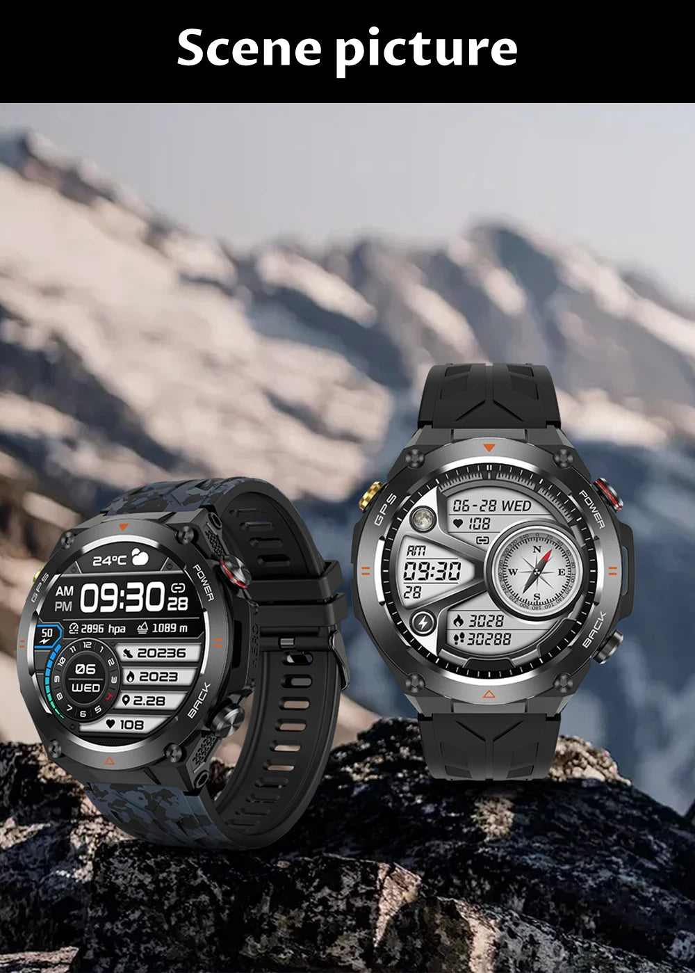 COLMI V75 GPS Smartwatch 2024 with 1.45" Ultra HD Display