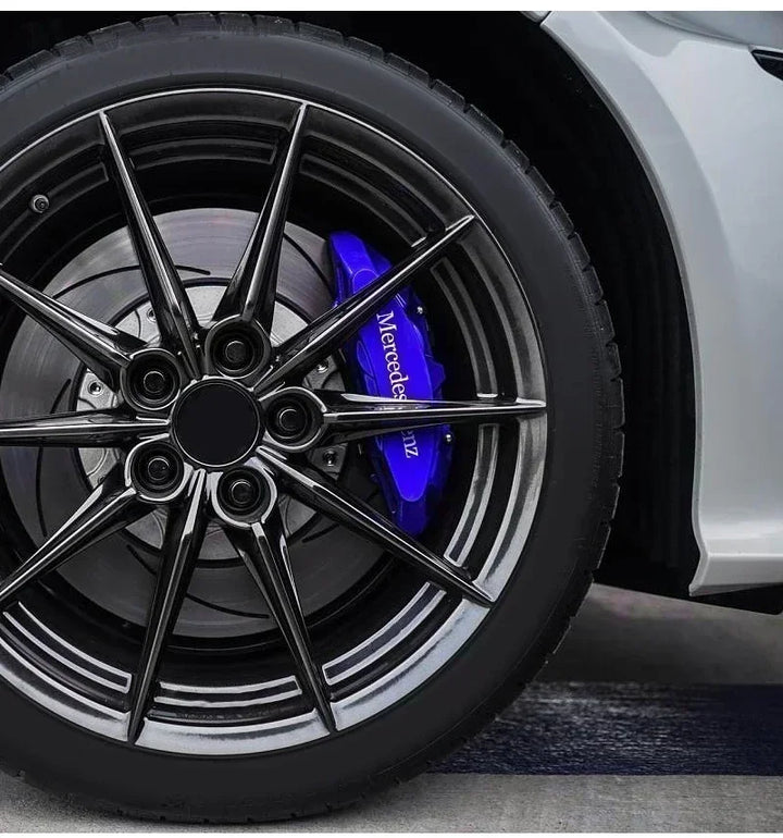 6pcs Brake Caliper Stickers Heat-Resistant Decals for Mercedes-Benz