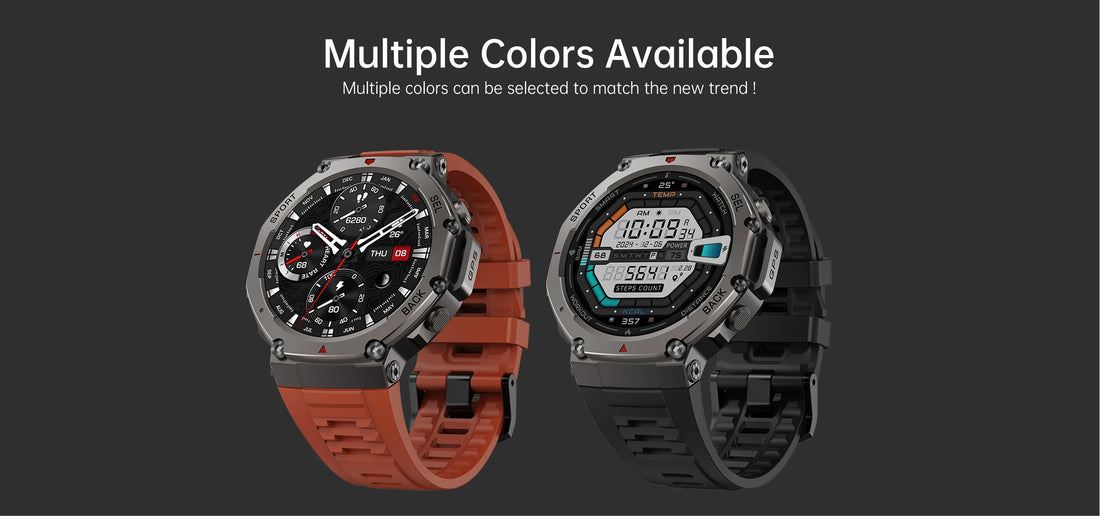 T-Rex 3 Ultra GPS Smartwatch 2025 with Dual-Band GNSS & Compass