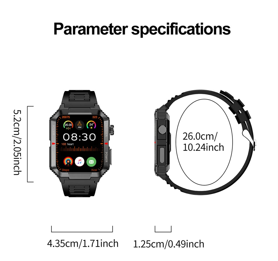 NFC GPS Men’s Smart Watch