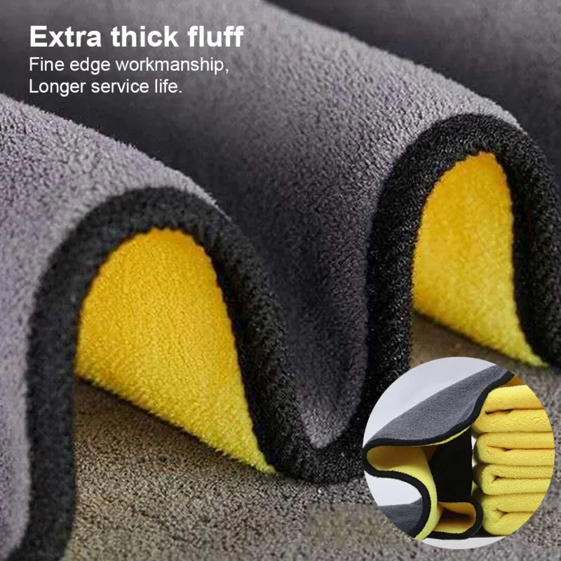 Thickened Microfiber Car Wash Towels