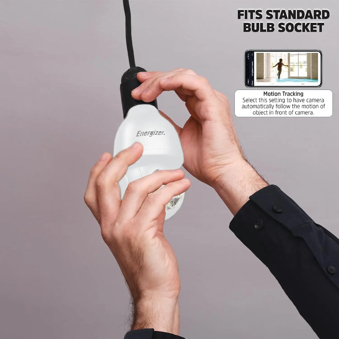 Smart Light Bulb 2K Security Camera 2-Pack Outdoor Pan Tilt