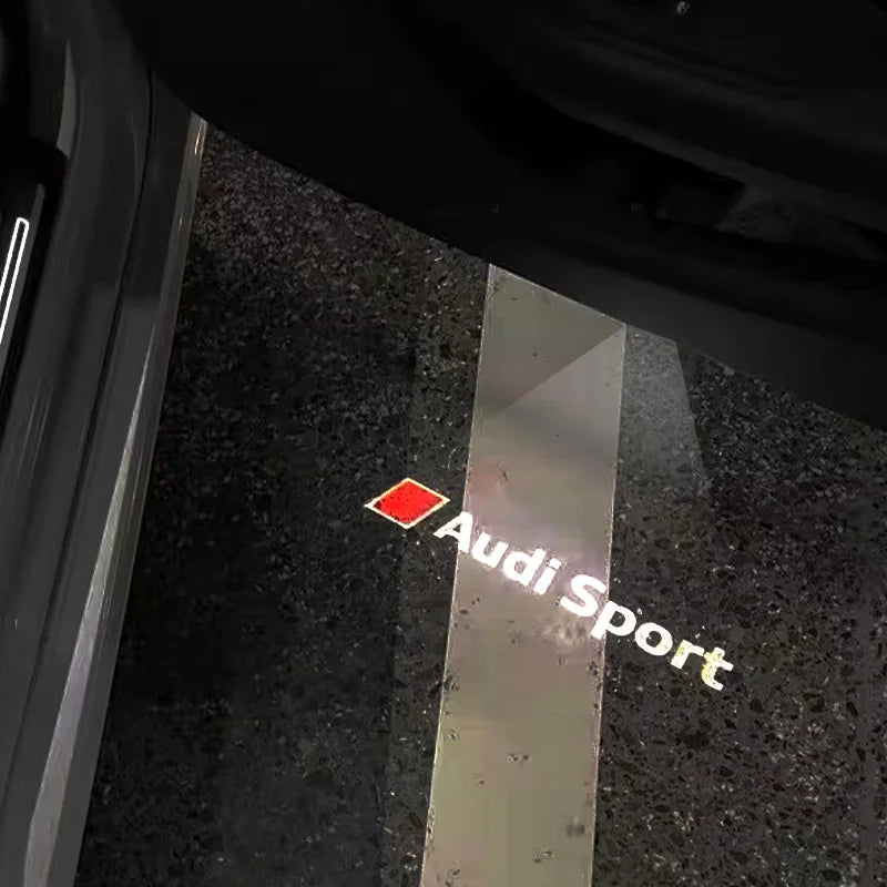 Car Door LED Welcome Lights Projector Lamps for Audi Sline Series