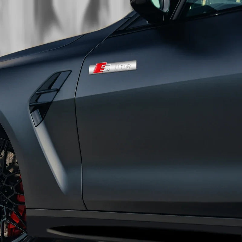 Car Front Grille Hood Emblem Badge for Audi S-Line RS