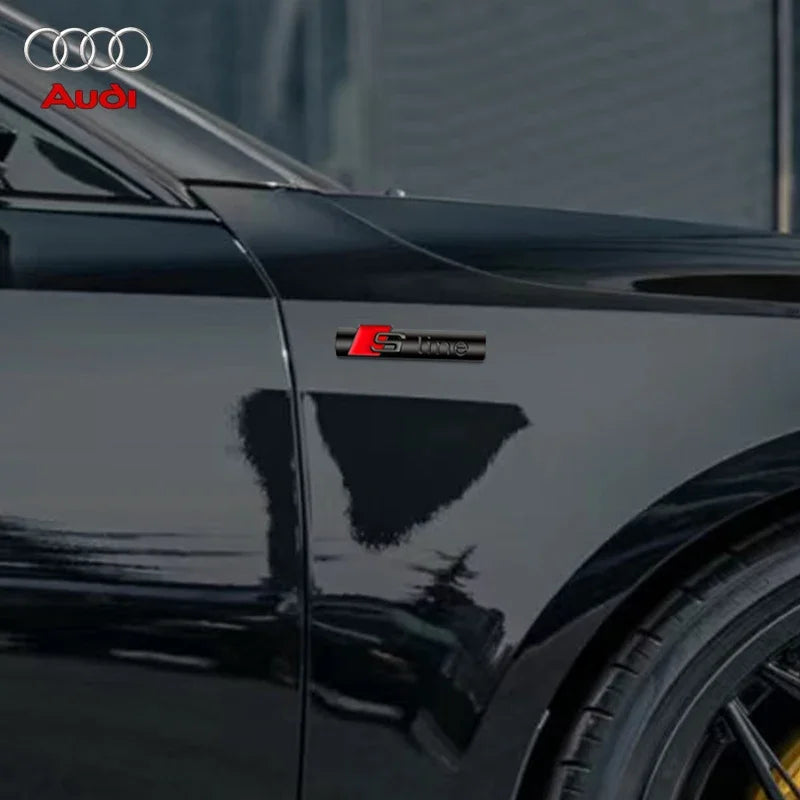 Car Front Grille Hood Emblem Badge for Audi S-Line RS