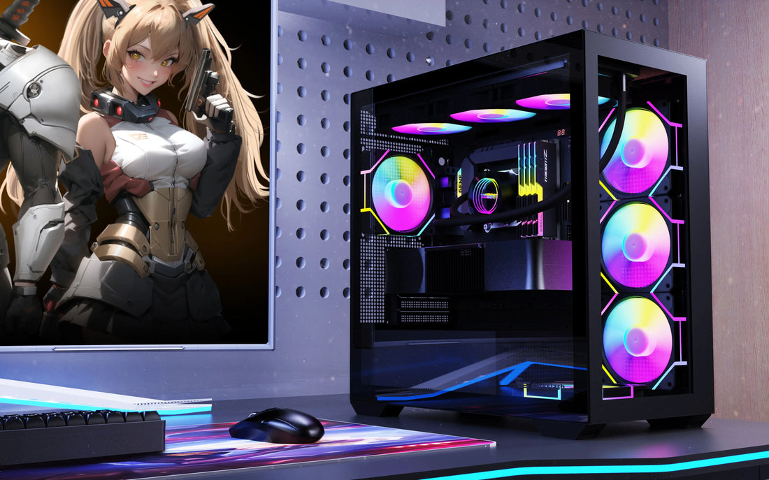 Aigo AM12 RGB 120mm PC Case Fan Kit