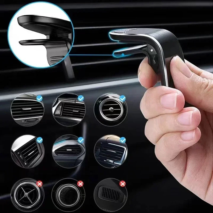 Magnetic Car Phone Holder for Audi A6 A4 S3 S4 Q3 Q5 Q7 Q8 TT