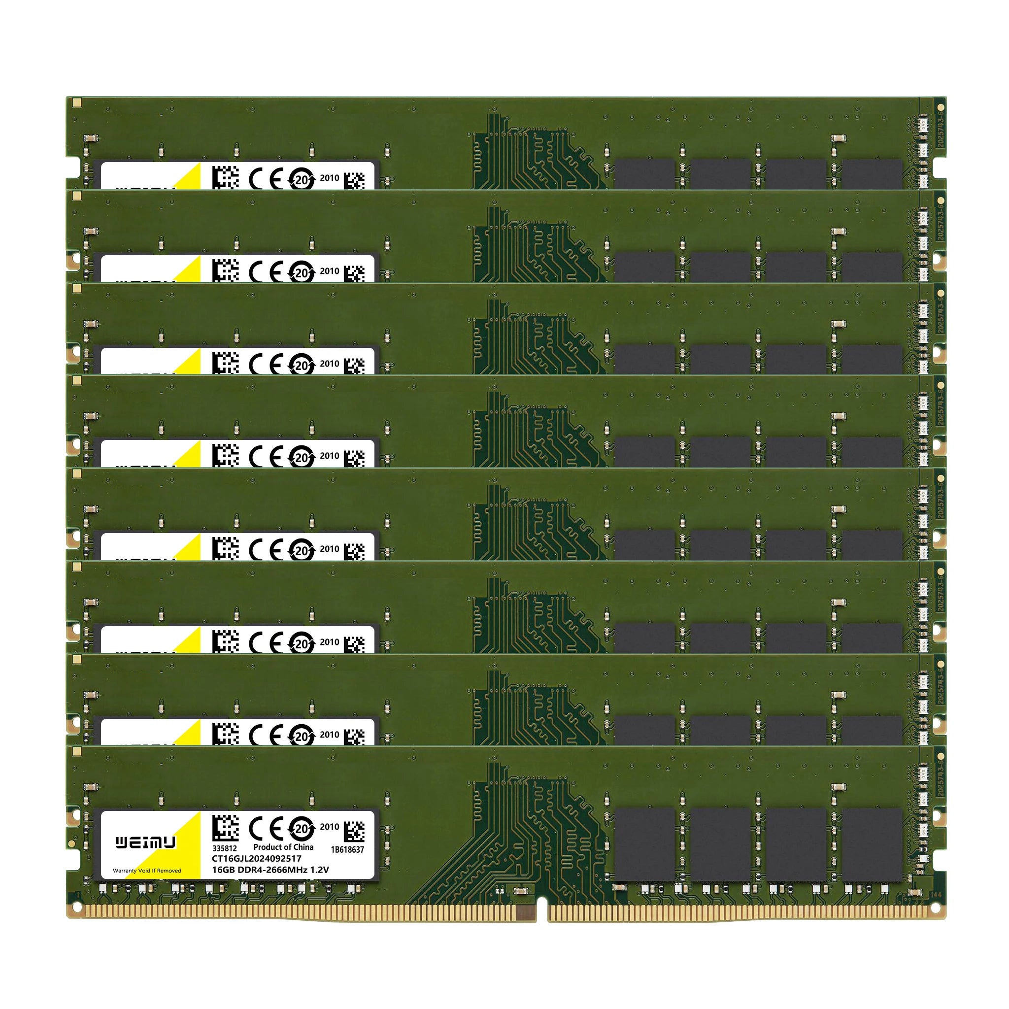 DDR3 & DDR4 Desktop RAM – 4GB/8GB/16GB 240-Pin DIMM