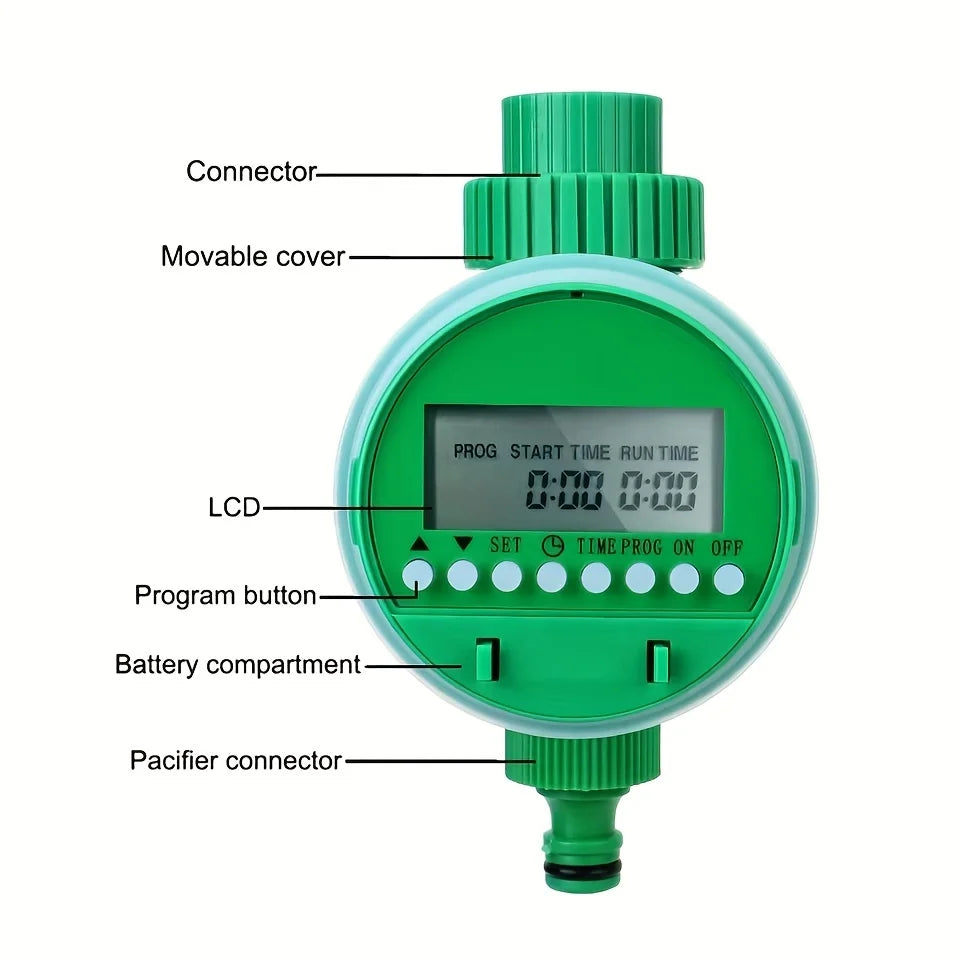 LCD Garden Watering Timer – Automatic Irrigation Controller