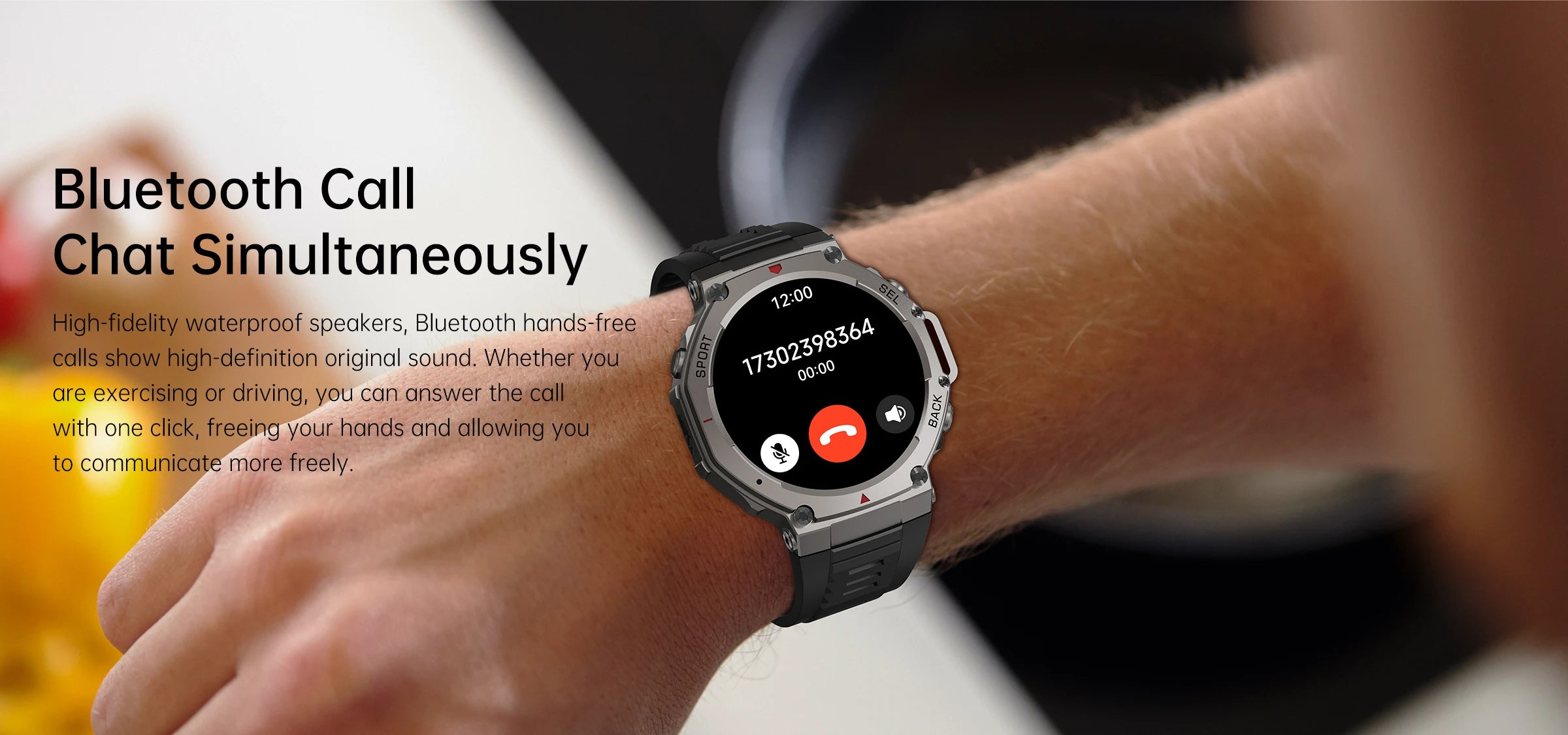 T-Rex 3 Ultra GPS Smartwatch 2025 with Dual-Band GNSS & Compass