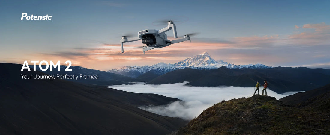 Potensic ATOM 2 4K HDR Camera Drone with 3-Axis Gimbal & 8K Photo