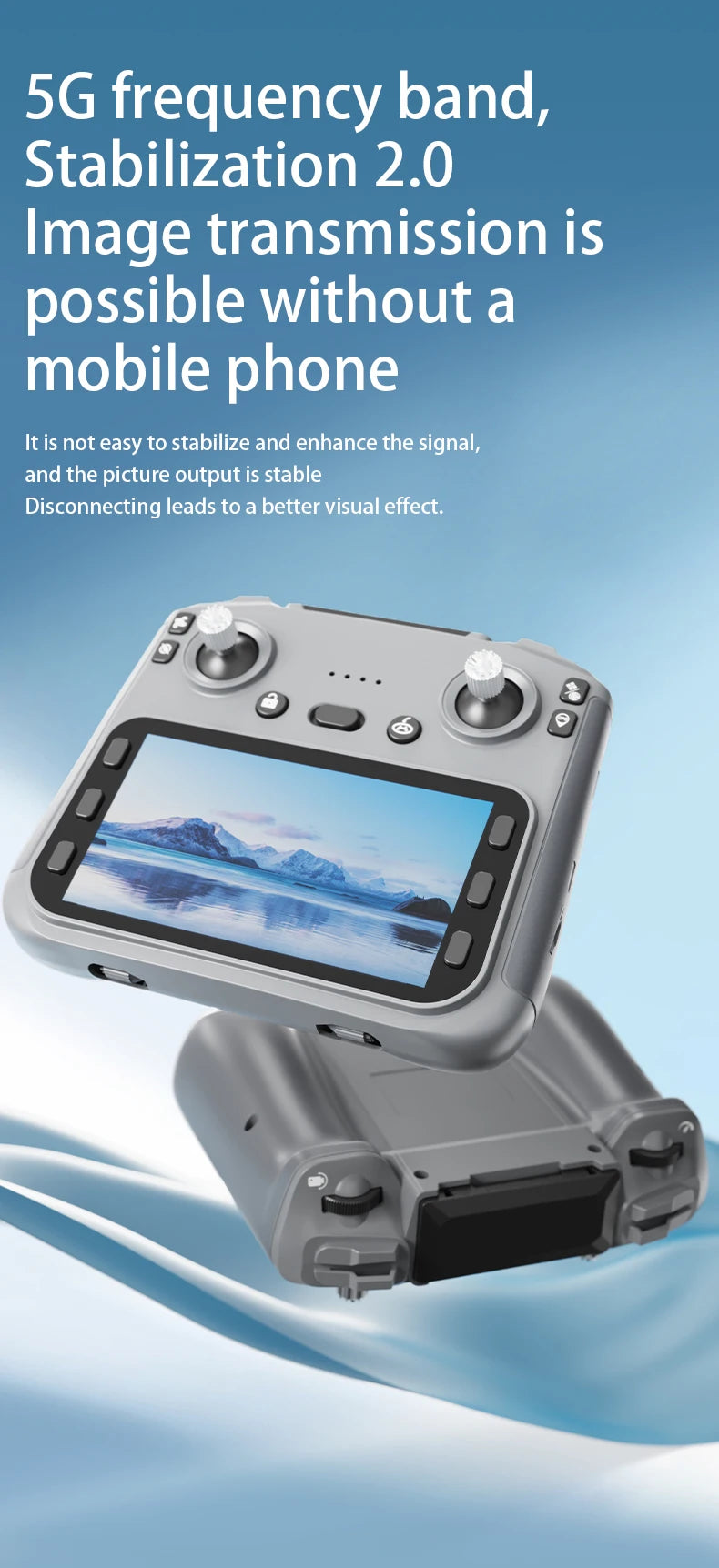 L300 MAX 4K HD Drone with Screen, 5G GPS & Brushless Motor