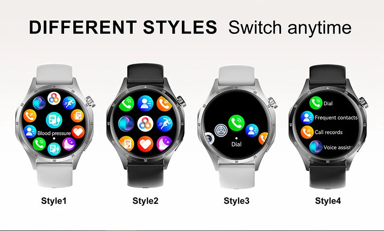 2025 Men’s Smartwatch with AMOLED, GPS & Bluetooth Calls