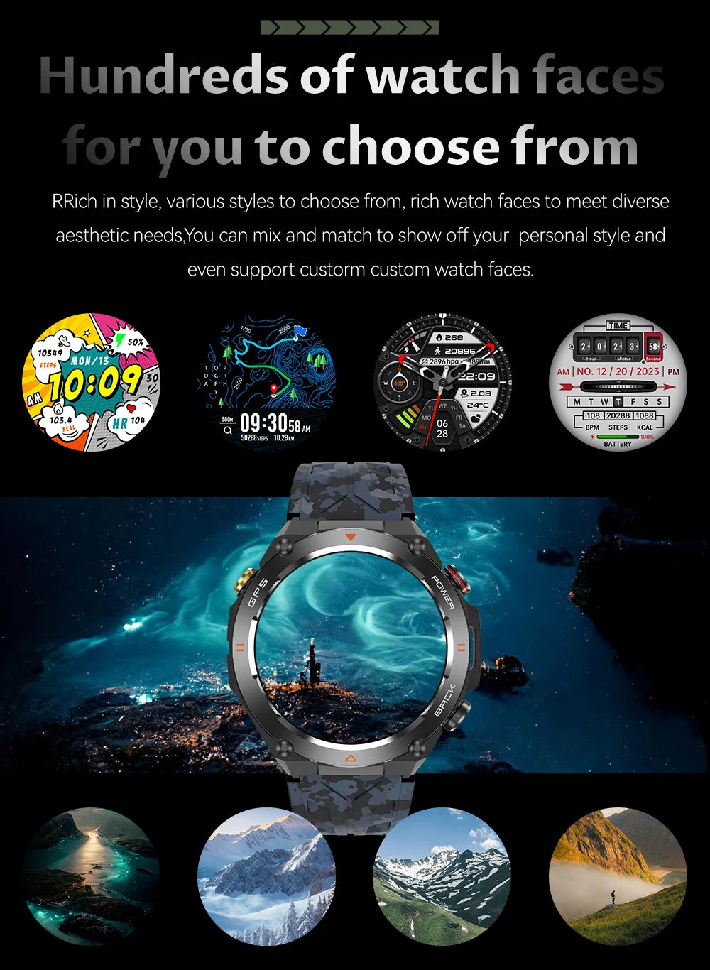 COLMI V75 GPS Smartwatch 2024 with 1.45" Ultra HD Display