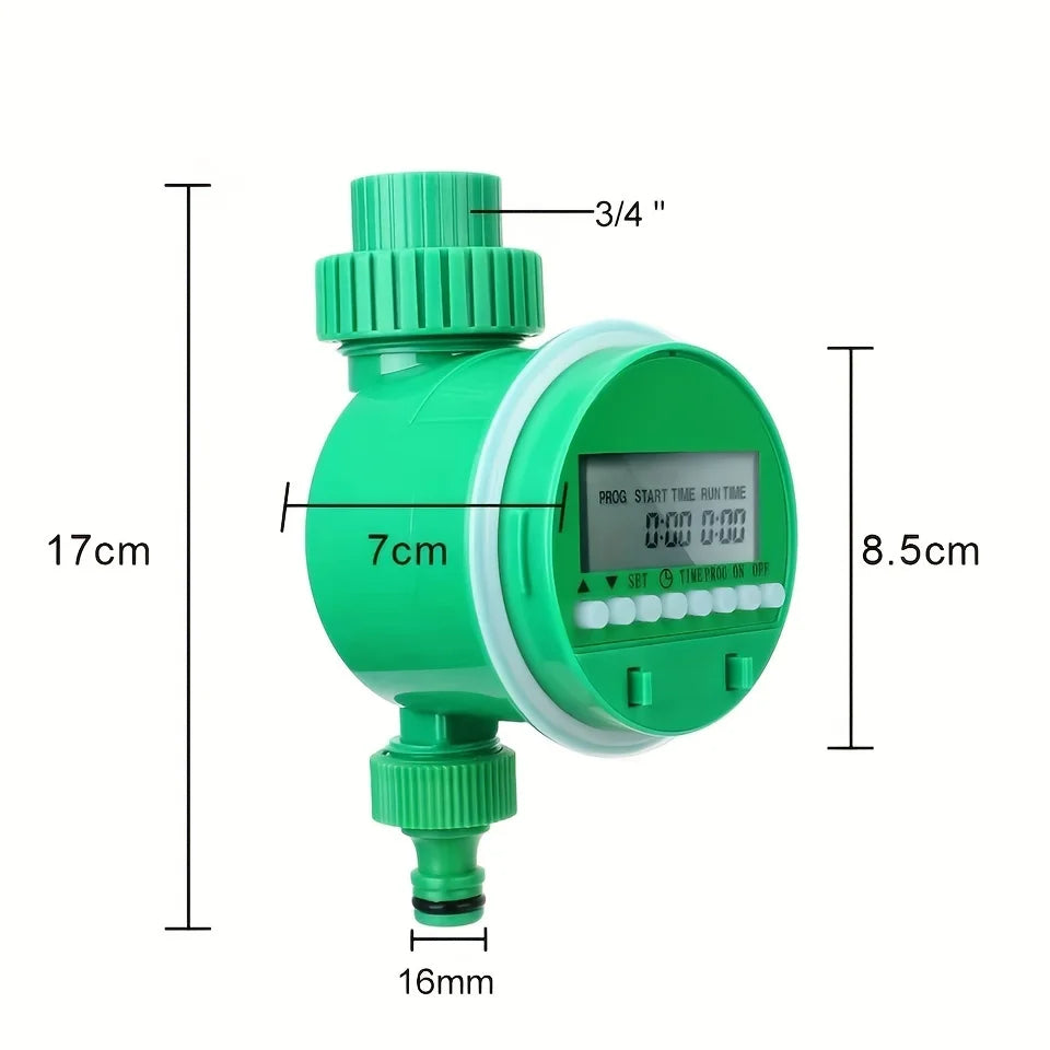 LCD Garden Watering Timer – Automatic Irrigation Controller