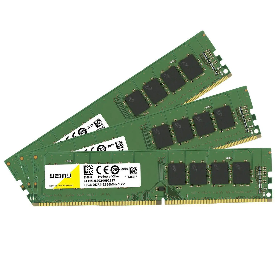 DDR3 & DDR4 Desktop RAM – 4GB/8GB/16GB 240-Pin DIMM