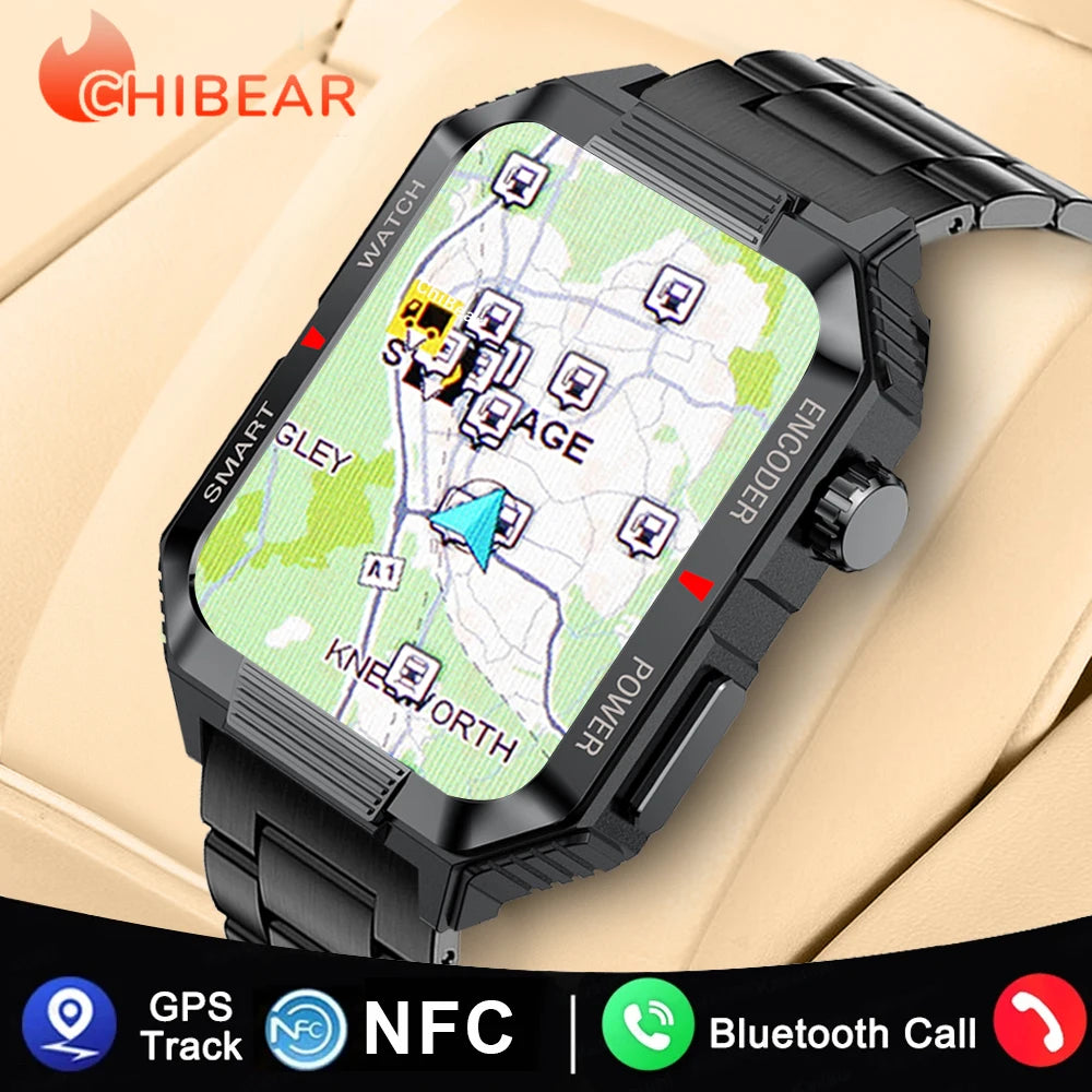 NFC GPS Men’s Smart Watch