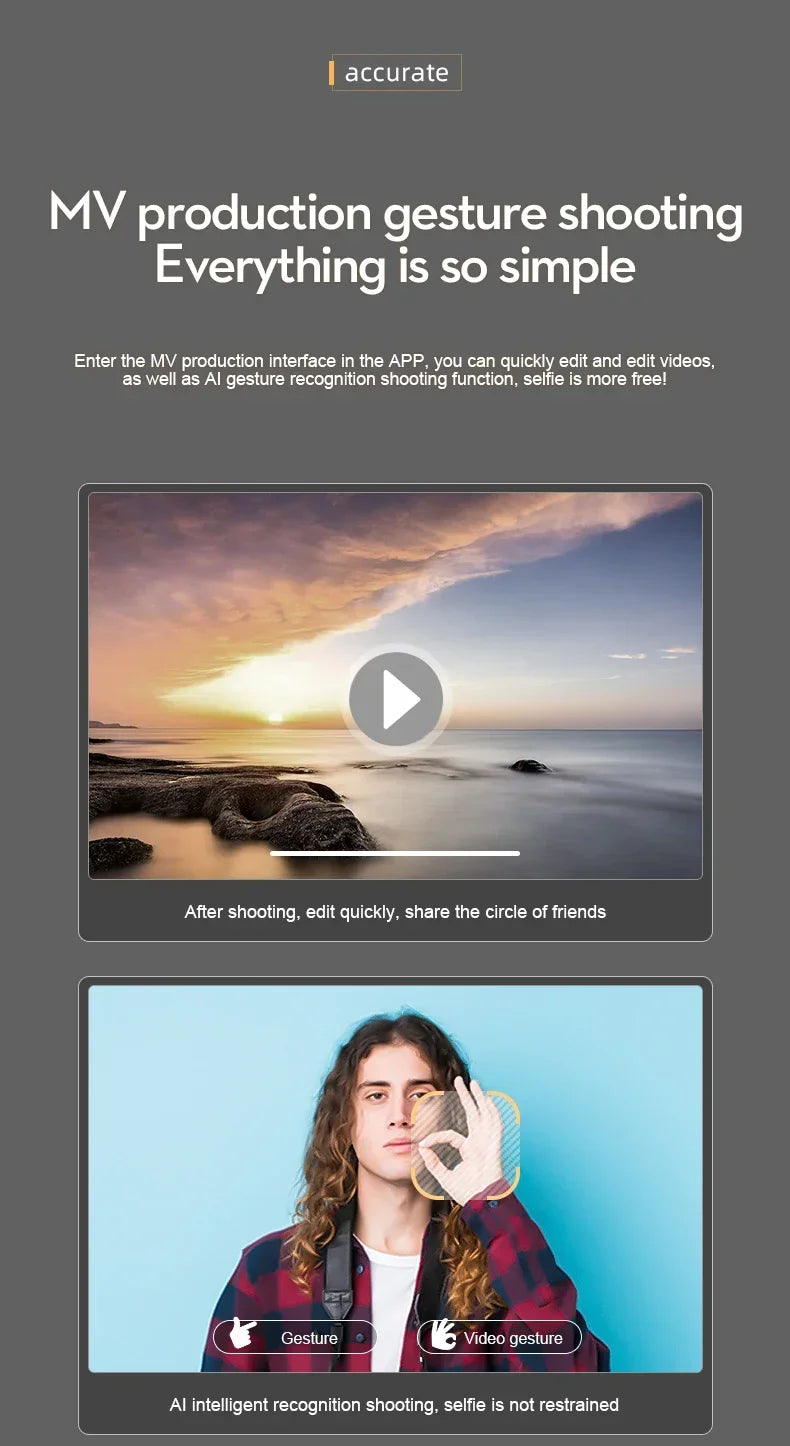 S2S Mini Drone 8K HD Camera with Obstacle Avoidance & Foldable Design