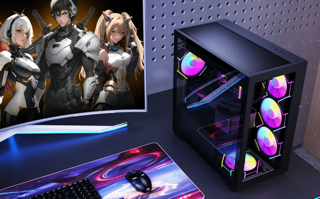 Aigo AM12 RGB 120mm PC Case Fan Kit