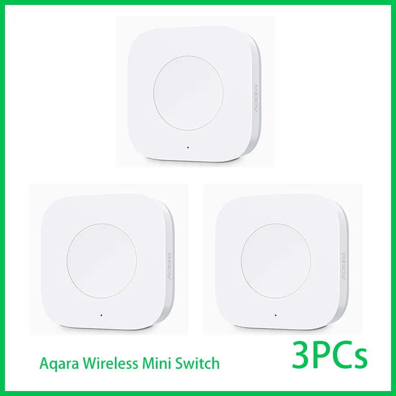 Aqara ZigBee Wireless Mini Switch Smart Remote Button Works