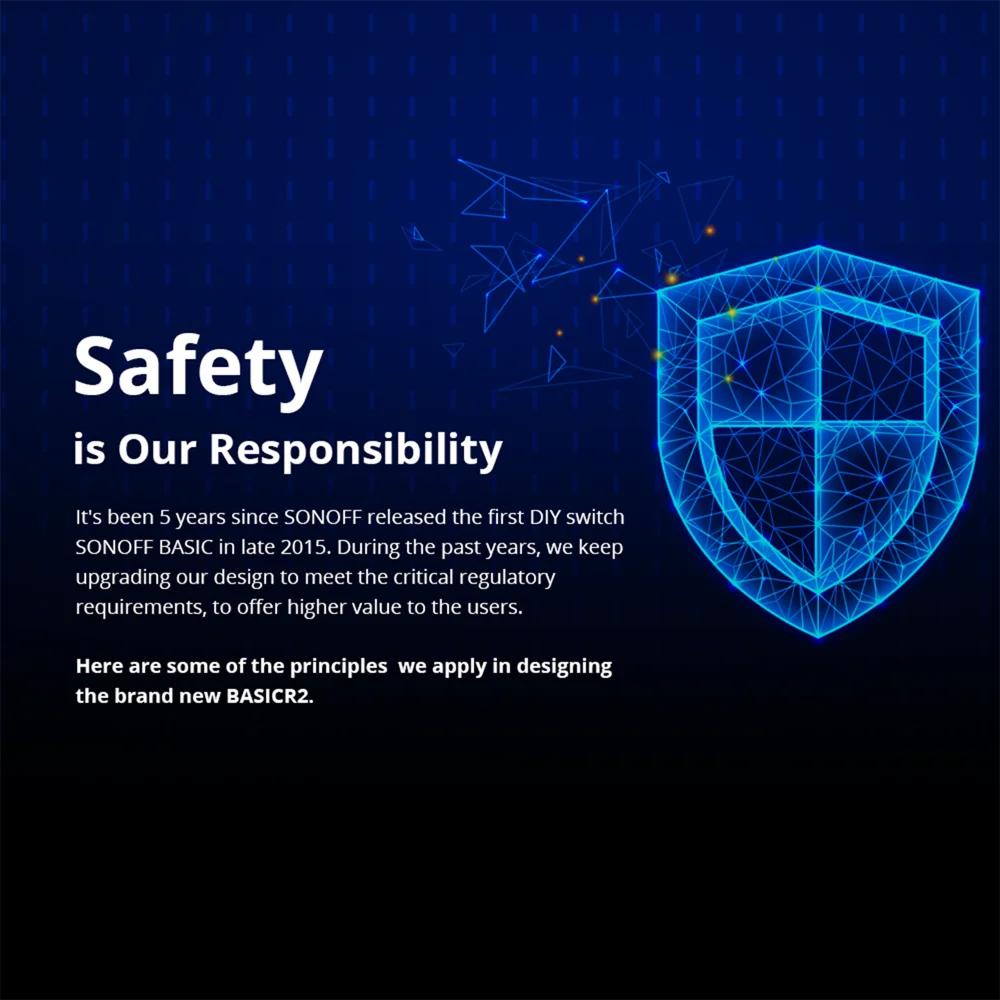 SONOFF Basic R2 Mini WiFi Smart Switch DIY Module APP Remote Control 220V